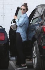 ROONEY MARA Arrives at a Gym in West Hollywood 09/20/2017