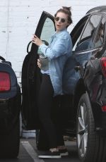 ROONEY MARA Arrives at a Gym in West Hollywood 09/20/2017