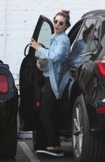ROONEY MARA Arrives at a Gym in West Hollywood 09/20/2017