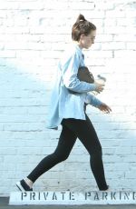 ROONEY MARA Arrives at a Gym in West Hollywood 09/20/2017