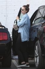 ROONEY MARA Arrives at a Gym in West Hollywood 09/20/2017