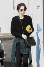ROONEY MARA Arrives at a Gym in West Hollywood 09/26/2017