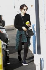 ROONEY MARA Arrives at a Gym in West Hollywood 09/26/2017
