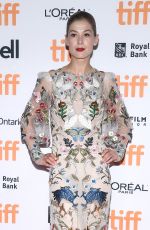 ROSAMUND PIKE at Hostiles Premiere at 2017 Toronto International Film Festival 09/11/2017