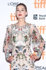 ROSAMUND PIKE at Hostiles Premiere at 2017 Toronto International Film Festival 09/11/2017