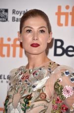 ROSAMUND PIKE at Hostiles Premiere at 2017 Toronto International Film Festival 09/11/2017