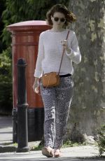 ROSE LESLIE Out and About in London 09/01/2017