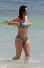 RUMER WILLIS in Bikini at a Beach in Mexico 09/06/2017