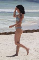 RUMER WILLIS in Bikini at a Beach in Mexico 09/06/2017