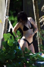 RUMER WILLIS in Bikini on the Beach in Tulum 09/09/2017