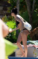 RUMER WILLIS in Bikini on the Beach in Tulum 09/09/2017