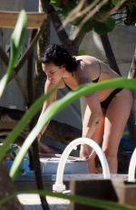 RUMER WILLIS in Bikini on the Beach in Tulum 09/09/2017