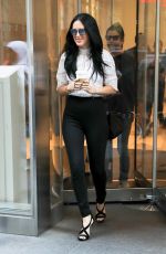 RUMER WILLIS  Leaves SiriusXM Studio in New York 09/25/2017