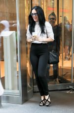 RUMER WILLIS  Leaves SiriusXM Studio in New York 09/25/2017