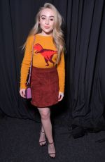 SABRINA CARPENTER at Coach Fashion Show at New York Fashion Week 09/12/2017