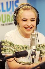 SABRINA CARPENTER at Elvis Duran Z100 Studios in New York 09/06/2017