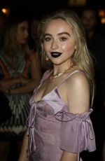 SABRINA CARPENTER at Harper’s Bazaar Icons Party in New York 09/08/2017