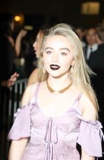 SABRINA CARPENTER at Harper’s Bazaar Icons Party in New York 09/08/2017