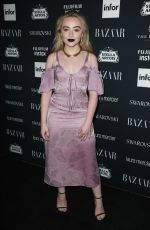 SABRINA CARPENTER at Harper’s Bazaar Icons Party in New York 09/08/2017