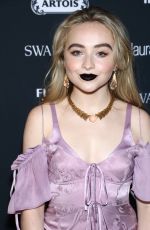 SABRINA CARPENTER at Harper’s Bazaar Icons Party in New York 09/08/2017