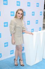 SABRINA CARPENTER at We Day in Toronto 09/28/2017