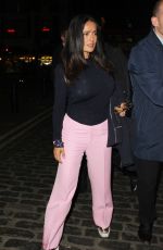 SALMA HAYEK Leaves Apollo Theatre in Londonn 09/13/2017