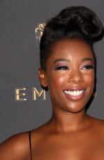 SAMIRA WILEY at Television Academy 69th Emmy Performer Nominees Cocktail Reception in Beverly Hills 09/15/2017