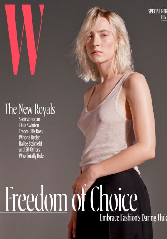 SAOIRSE RONAN for W Magazine, October 2017