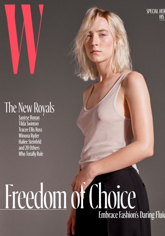 SAOIRSE RONAN for W Magazine, October 2017