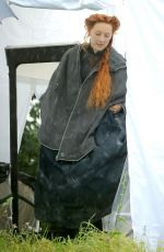 SAOIRSE RONAN on the Set of Mary Queen of Scots in London 09/05/2017