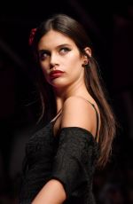 SARA SAMPAIO at Dolce & Gabbana Fashion Show at Milan Fashion Week 09/24/2017