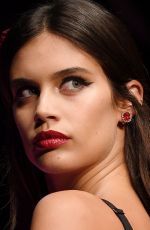 SARA SAMPAIO at Dolce & Gabbana Fashion Show at Milan Fashion Week 09/24/2017