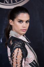 SARA SAMPAIO at L’Oreal Paris x Balmain Party in Paris 09/28/2017