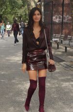 SARA SAMPAIO Out and About in New York 09/11/2017