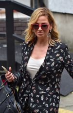 SARAH HARDING Arrives at ITV Studios in London 09/05/2017