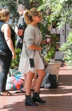 SARAH MICHELLE GELLAR Out for Coffee in Santa Monica 09/21/2017