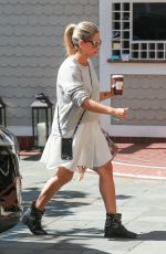 SARAH MICHELLE GELLAR Out for Coffee in Santa Monica 09/21/2017