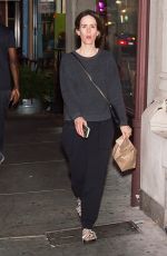 SARAH PAULSON Out Dinnert in Philadelphia 09/24/2017