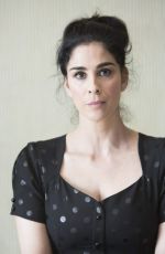 SARAH SILVERMAN on the Set of a Photoshoot in Hollywood 09/15/2017