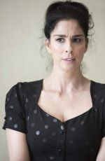 SARAH SILVERMAN on the Set of a Photoshoot in Hollywood 09/15/2017