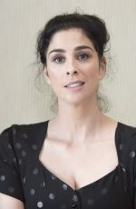 SARAH SILVERMAN on the Set of a Photoshoot in Hollywood 09/15/2017