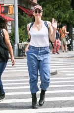 SARAH SILVERMAN Out in New York 08/31/2017