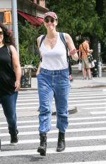 SARAH SILVERMAN Out in New York 08/31/2017