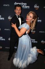 SASHA PIETERSE at Dancing with the Stars Season 25 at CBS Televison City 09/25/2017