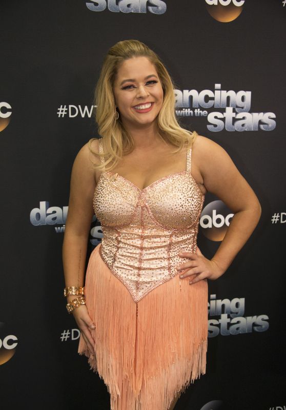 SASHA PIETERSE at DWTS Season 25 in Los Angeles 09/26/2017