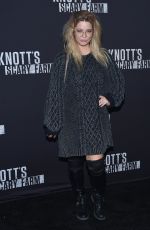 SASHA PIETERSE at Knott’s Scary Farm Celebrity Night in Buena Park 09/29/2017