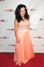 SAUNDRA SANTIAGO at MundoFlix Launch Party in Studio City 08/28/2017