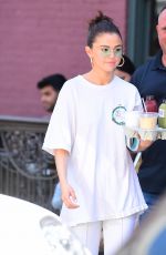 SELENA GOMEZ Out and About in New York 09/04/2017