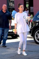 SELENA GOMEZ Out and About in New York 09/04/2017