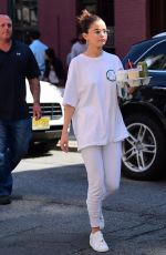 SELENA GOMEZ Out and About in New York 09/04/2017